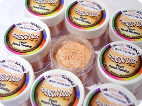 Rainbow Dust Edible Cake Glitter Decoration CHOOSE ANY FROM SILK PEARL RANGE