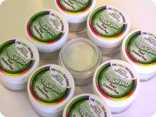 Rainbow Dust Edible Cake Glitter Decoration CHOOSE ANY FROM SILK PEARL RANGE